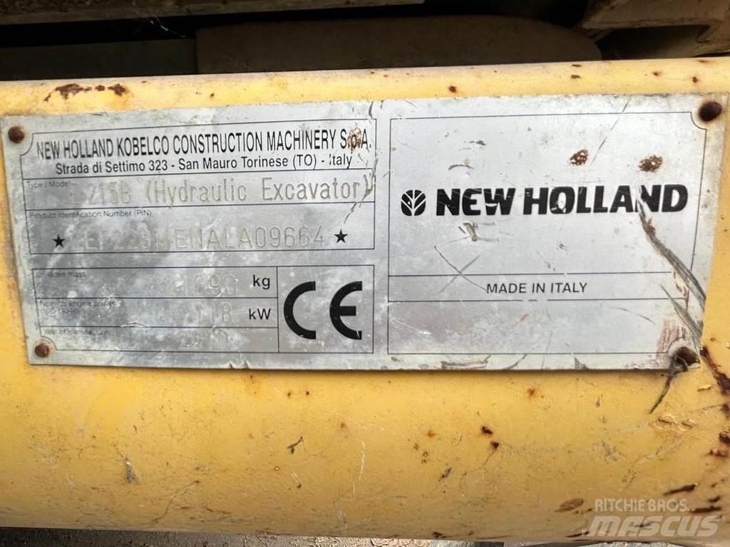 New Holland E215B حفارات خاصة