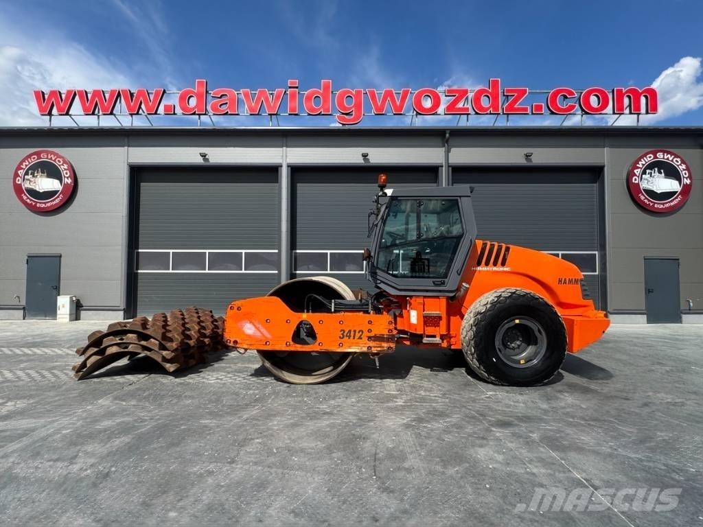 Hamm 3412 HT مداحل أحادية الأسطوانة