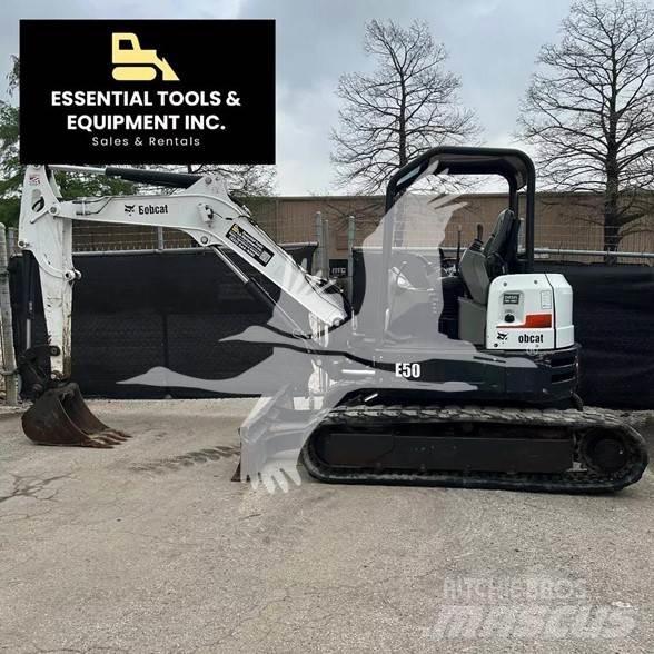 Bobcat E50 حفارات صغيرة أقل من 7 طن (حفارات صغيرة)