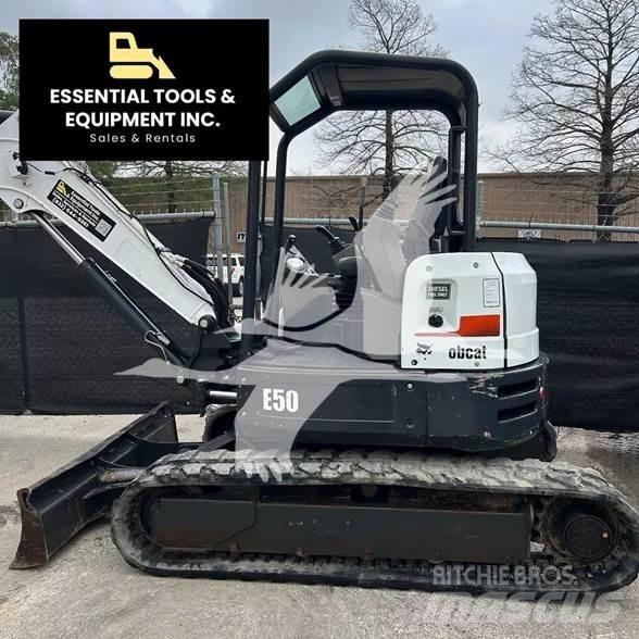 Bobcat E50 حفارات صغيرة أقل من 7 طن (حفارات صغيرة)