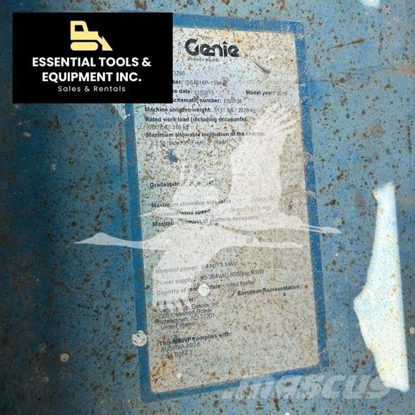 Genie GS3246 رافعات مقصية الشكل