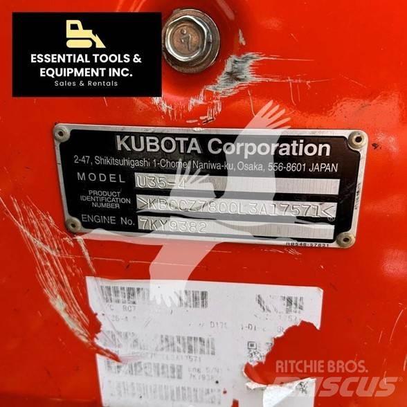 Kubota U35-4 حفارات صغيرة أقل من 7 طن (حفارات صغيرة)