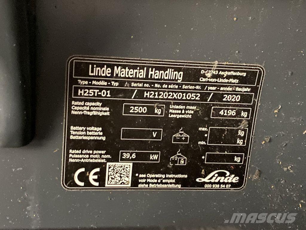 Linde H25T-01 شاحنات LPG