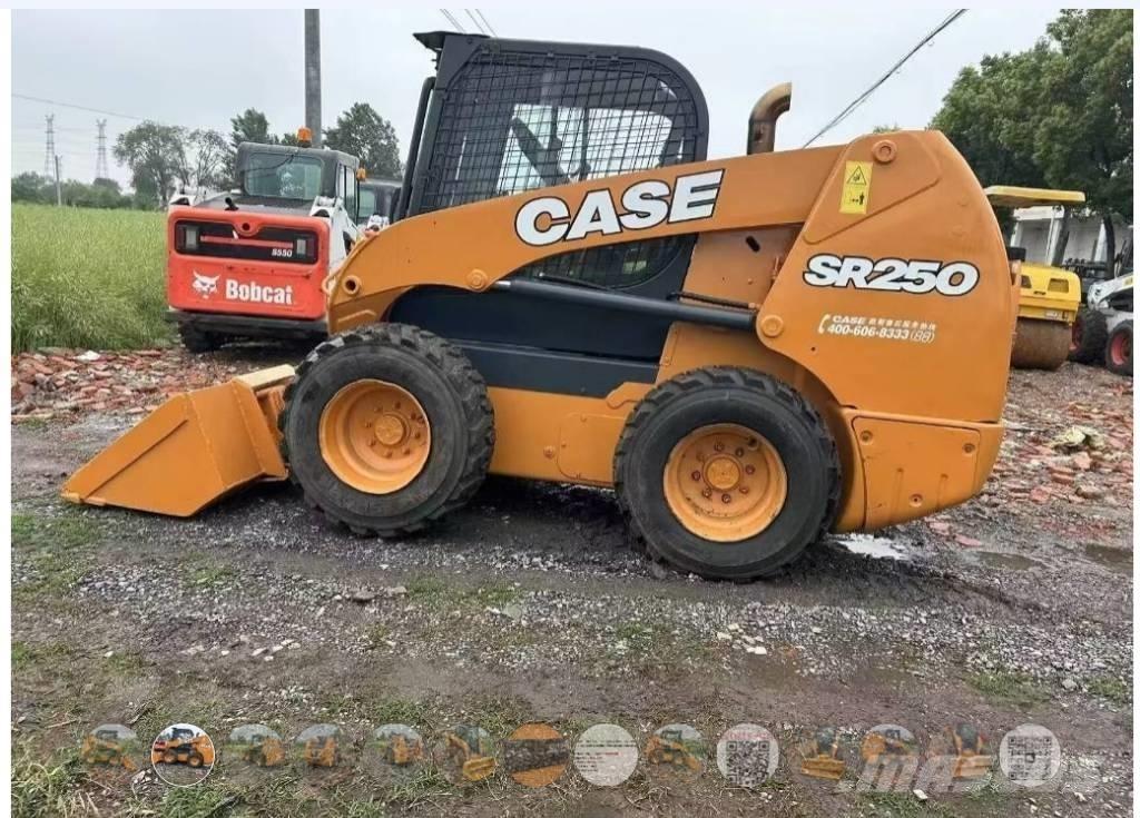 CASE SR 250 لوادر انزلاقية التوجيه