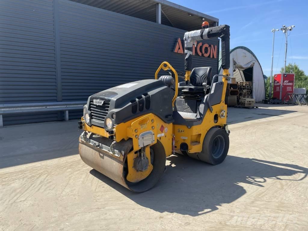 Hamm HD 12 VT مداحل مزدوجة