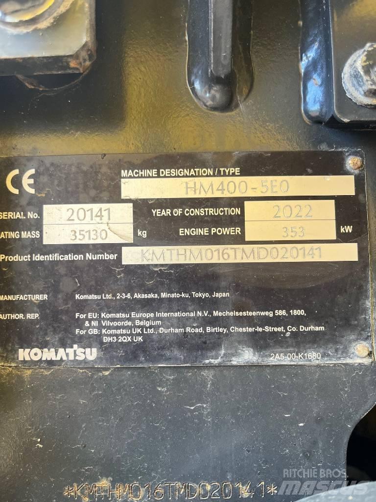 Komatsu HM400-5E0 ساحبات مفصلية
