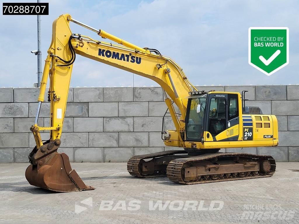 Komatsu PC210LC-10 حفارات زحافة