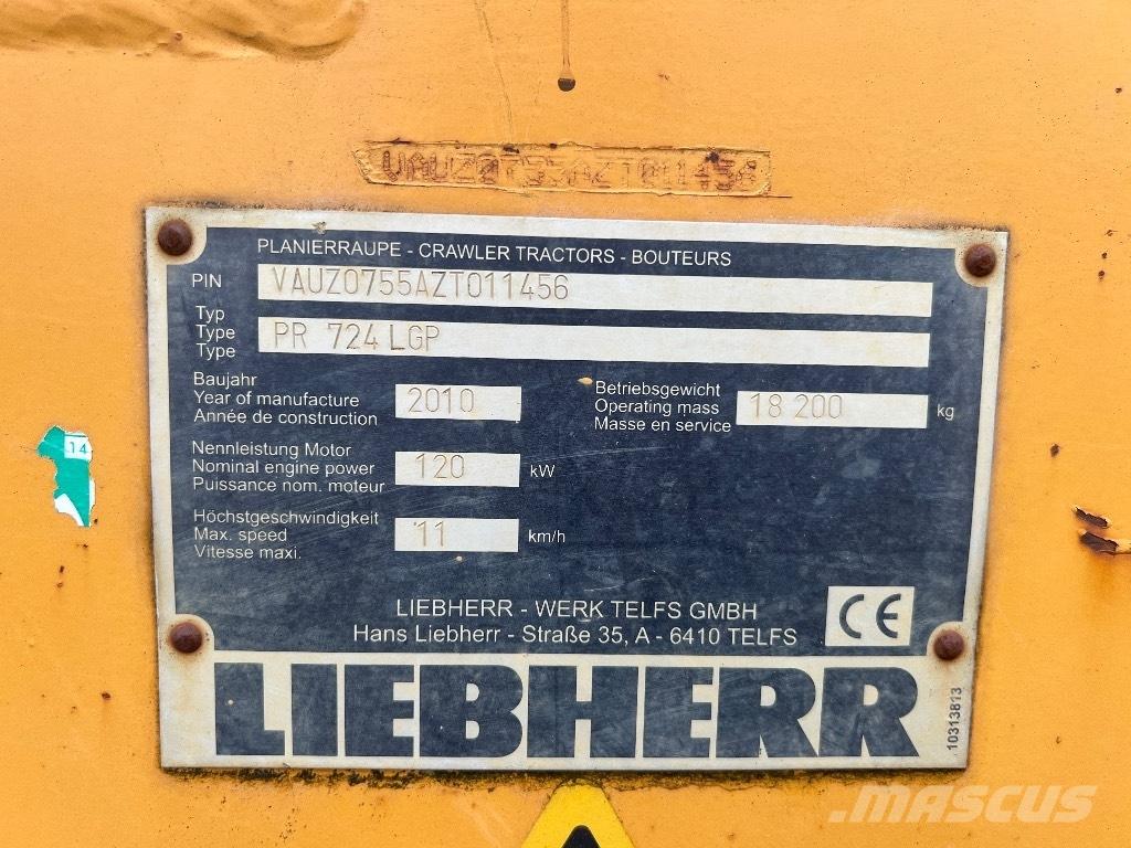Liebherr PR 724 LGP بلدوزرات مجنزرة