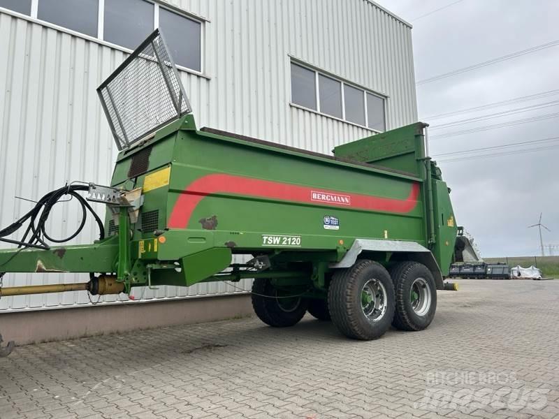 Bergmann TSW 2120 معدات توزيع السماد العضوي