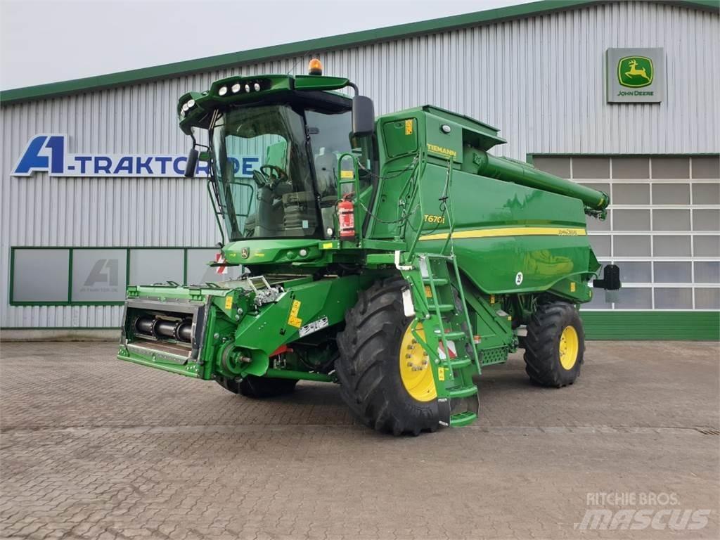 John Deere T670 حصادات