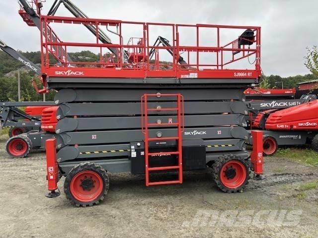 SkyJack SJ9664RT رافعات مقصية الشكل