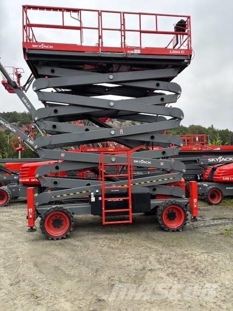 SkyJack SJ9664RT رافعات مقصية الشكل