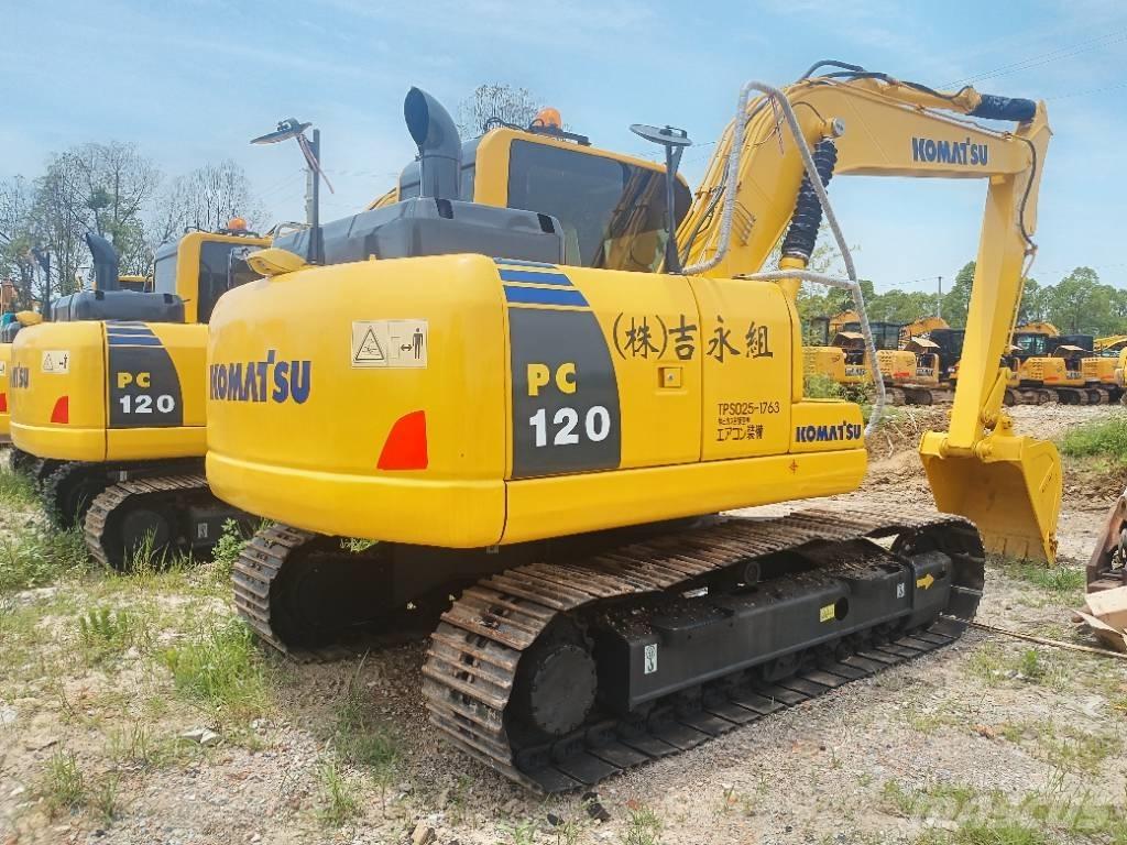 Komatsu PC 120 حفارات زحافة