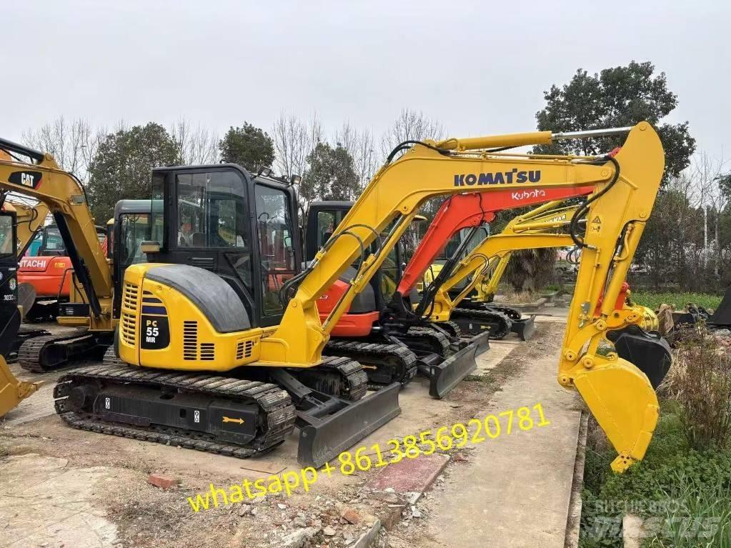 Komatsu PC 55 MR حفارات صغيرة أقل من 7 طن (حفارات صغيرة)