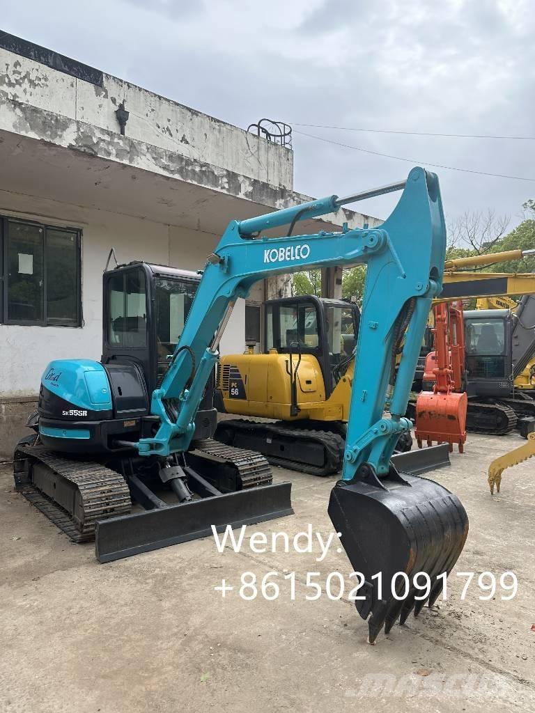 Kobelco SK 55 حفارات صغيرة أقل من 7 طن (حفارات صغيرة)