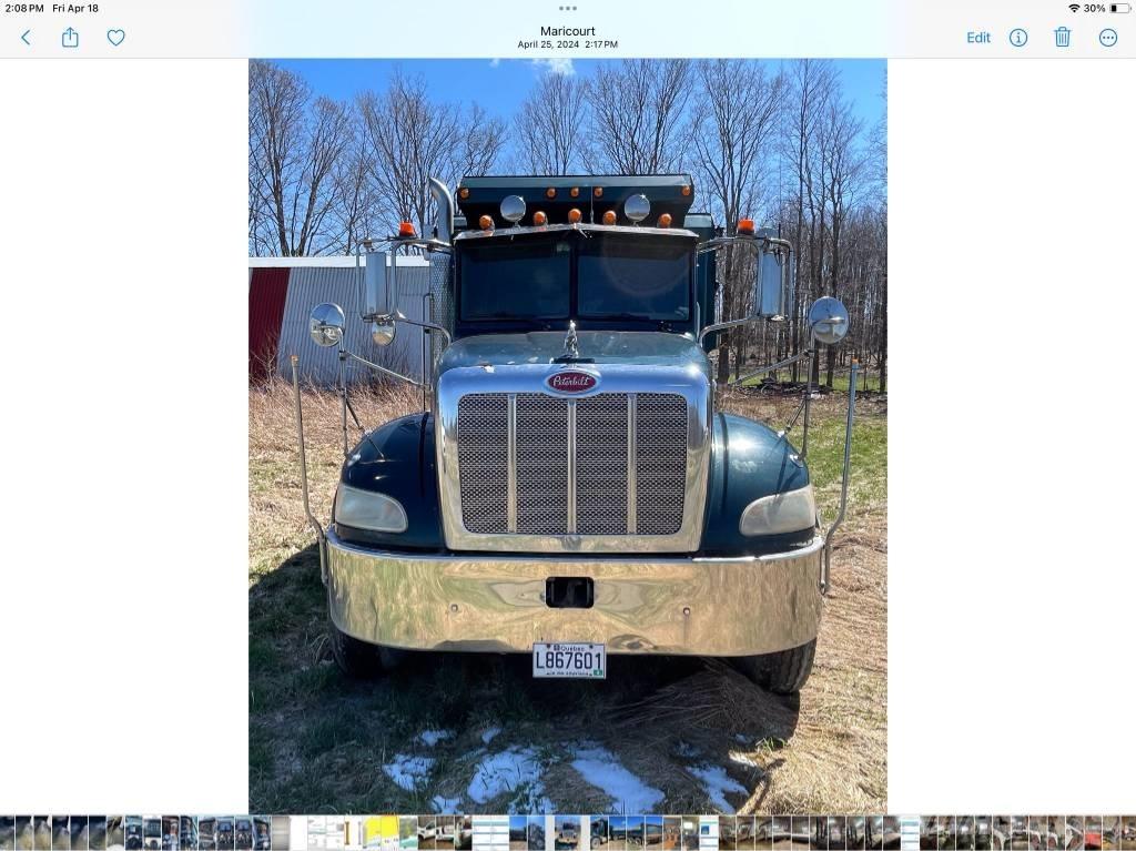 Peterbilt 340 شاحنات قلابة