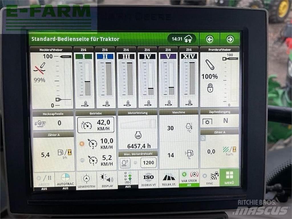 John Deere 6250r الجرارات