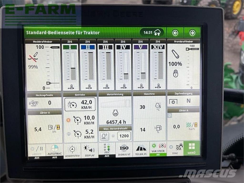 John Deere 6250r الجرارات