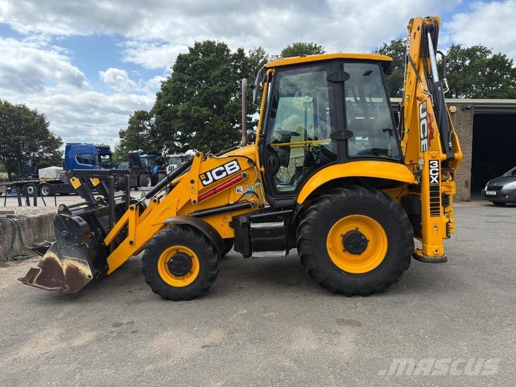 JCB 3 CX / joystic !! لوادر ذات جرافات عكسية