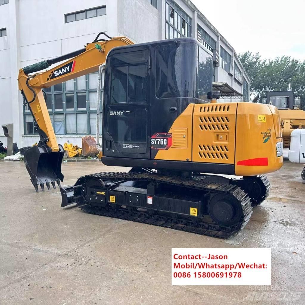 Sany SY 75-9 C حفارات زحافة