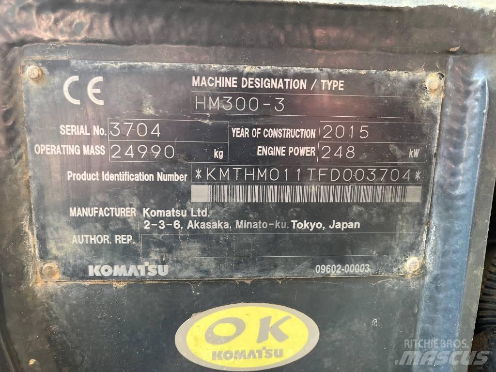 Komatsu HM 300-3 ساحبات مفصلية