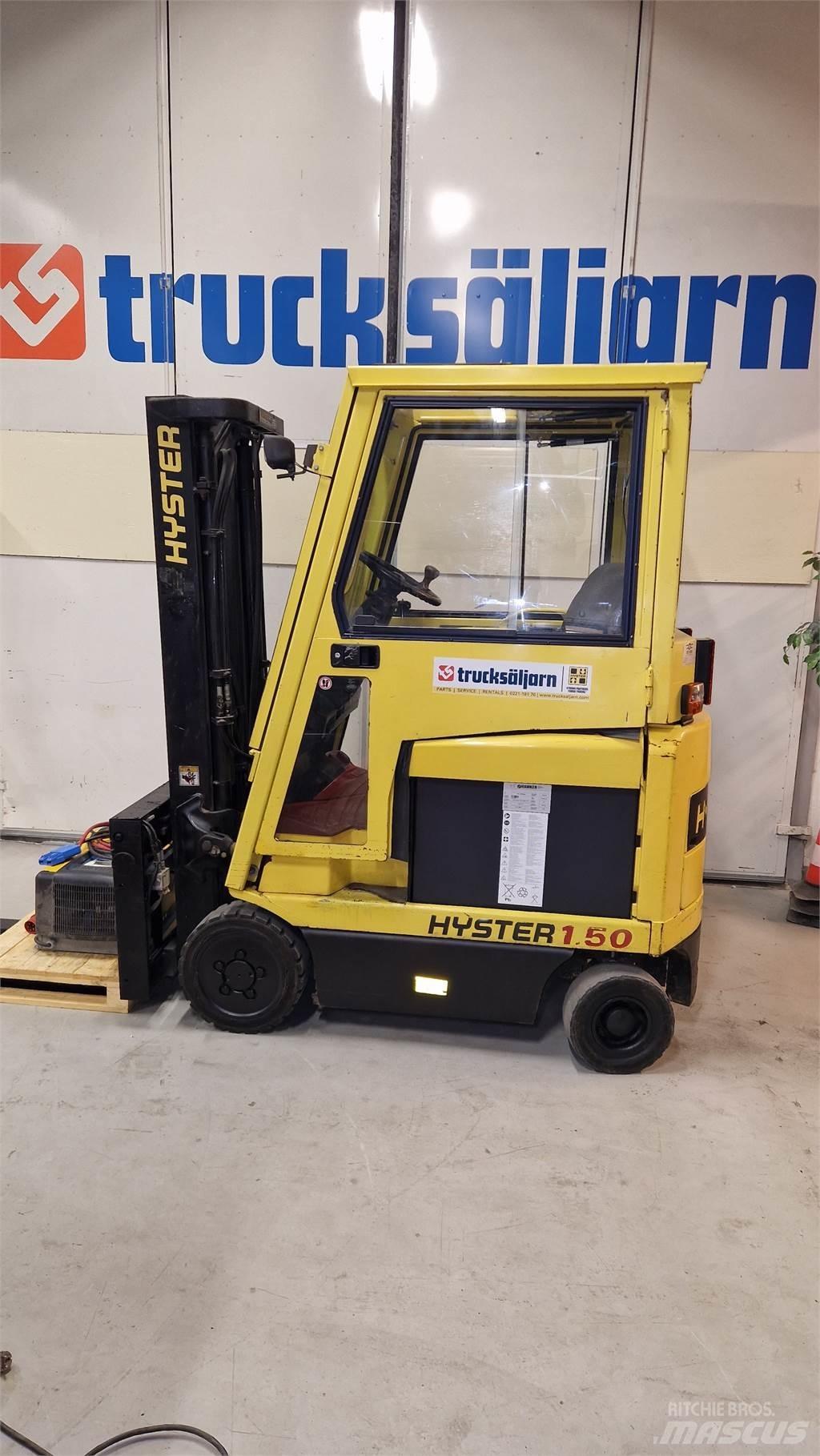 Hyster E1.50XM شاحنات ذات رافعات شوكية تعمل بالكهرباء