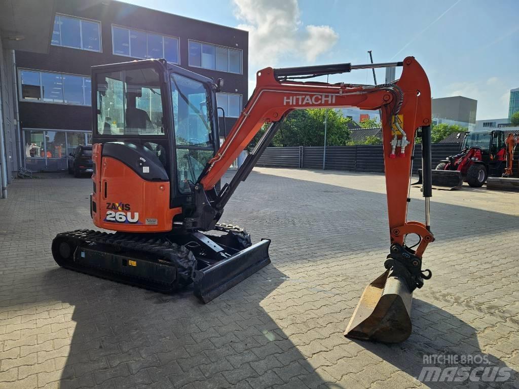 Hitachi ZX26U-6 حفارات صغيرة أقل من 7 طن (حفارات صغيرة)