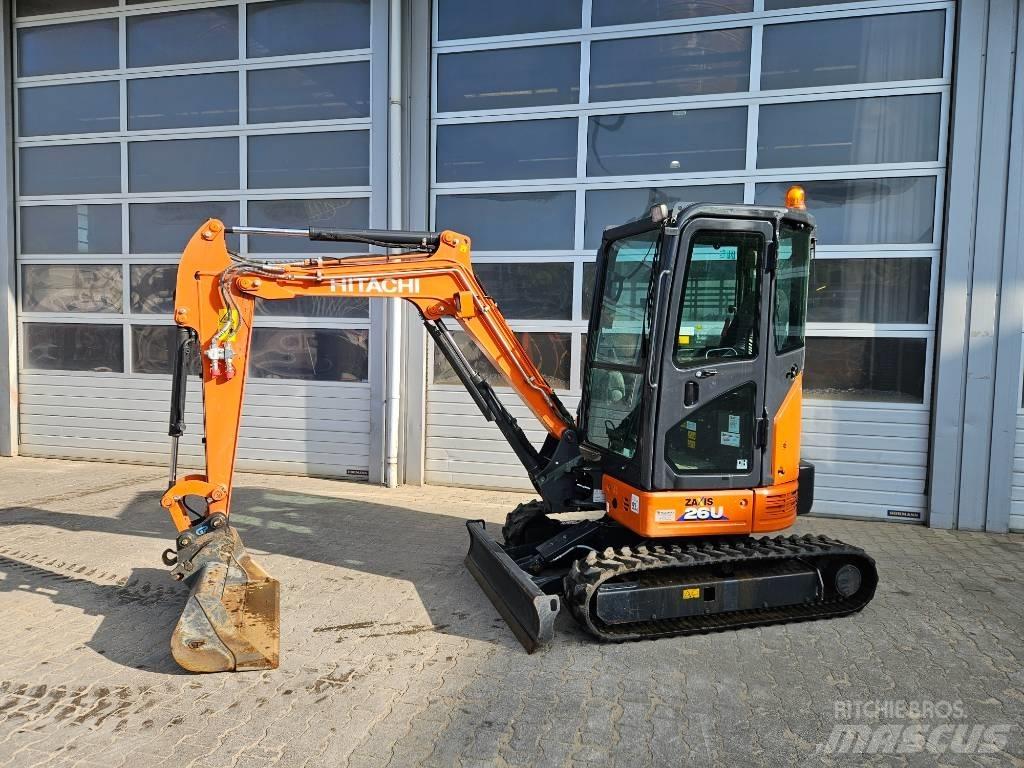 Hitachi ZX26U-6 حفارات صغيرة أقل من 7 طن (حفارات صغيرة)