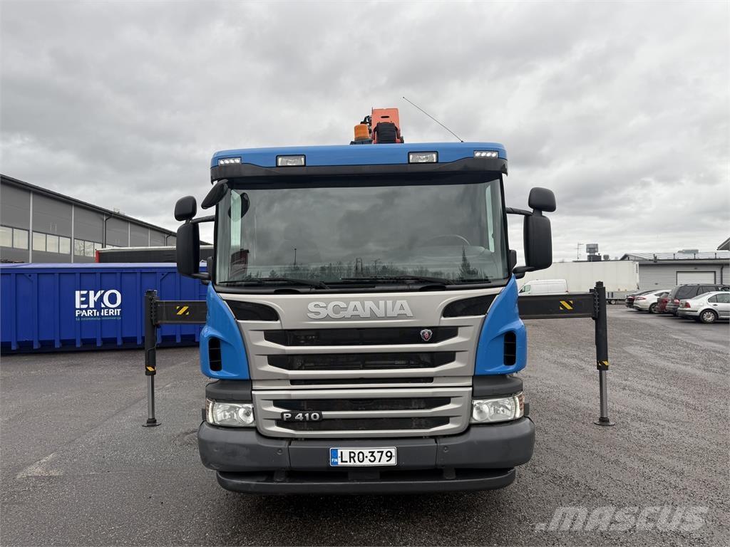 Scania P 410 6X2 شاحنات الرافعات
