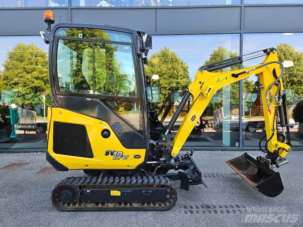 Yanmar SV 19 VT حفارات صغيرة أقل من 7 طن (حفارات صغيرة)