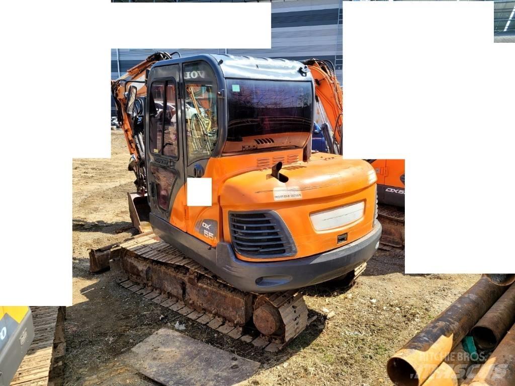 Doosan DX 55 حفارات صغيرة أقل من 7 طن (حفارات صغيرة)