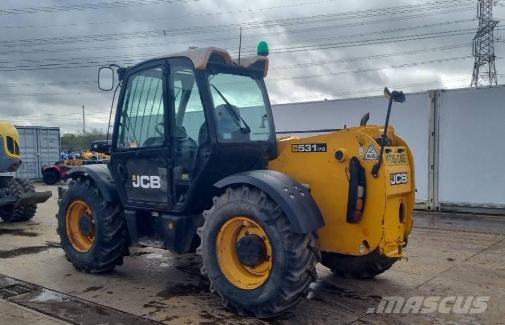JCB 531-70 مناولات متداخلة