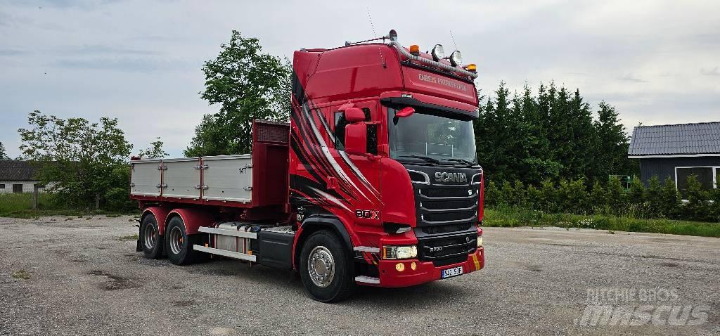 Scania R 730 شاحنات الرافعات الخطافية