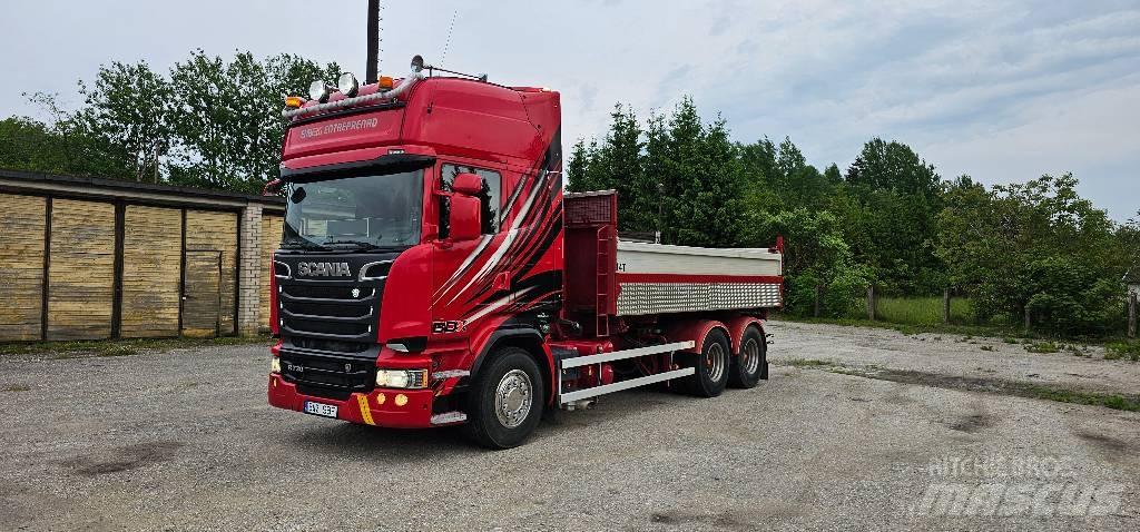 Scania R 730 شاحنات الرافعات الخطافية