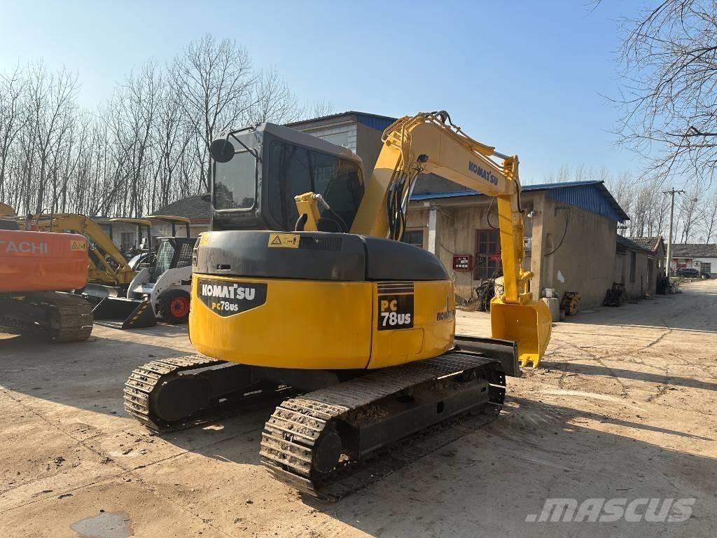 Komatsu pc78us حفارات زحافة