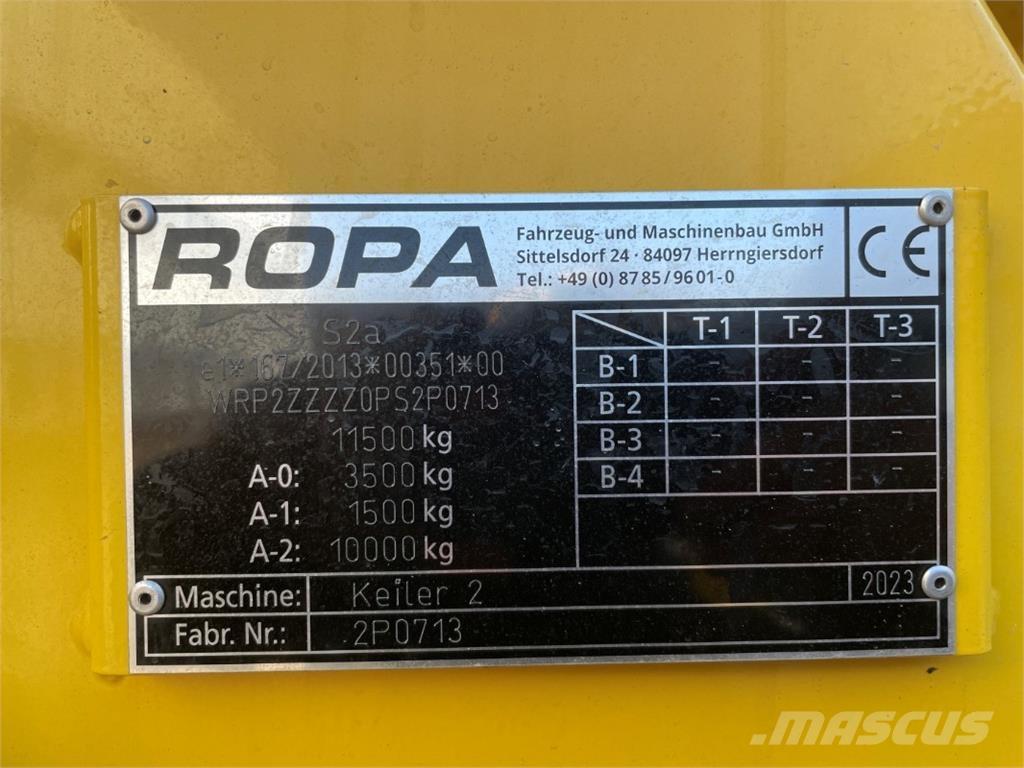 Ropa KEILER 2 حفارات وحصادات البطاطس