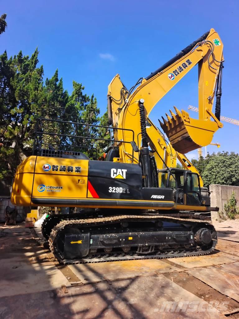 CAT 329 D2L حفارات زحافة