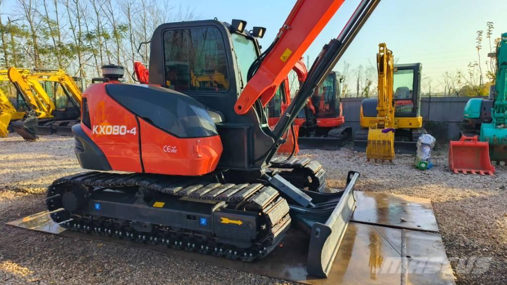 Kubota KX 080 حفارات صغيرة أقل من 7 طن (حفارات صغيرة)