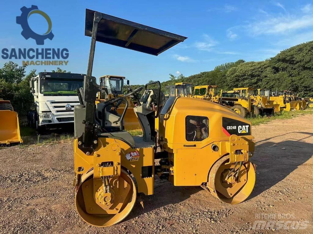 CAT CB 24 B مداحل ثنائية الاسطوانة