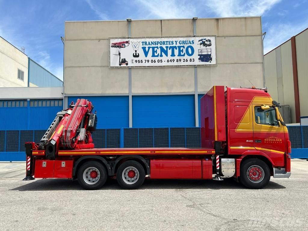 Volvo FH 540 شاحنات الرافعات