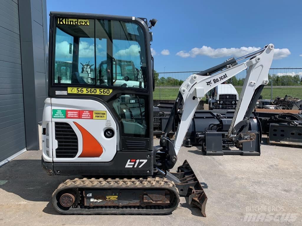 Bobcat E 17 حفارات صغيرة أقل من 7 طن (حفارات صغيرة)