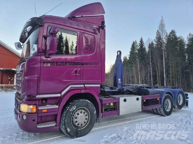 Scania R 560 شاحنات الرافعات الخطافية