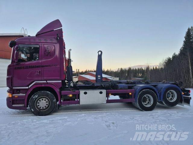 Scania R 560 شاحنات الرافعات الخطافية