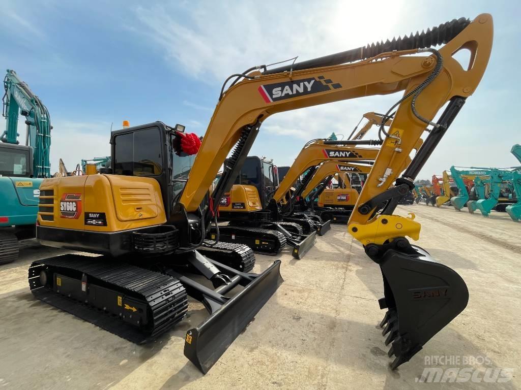 Sany SY 60 C Pro حفارات صغيرة أقل من 7 طن (حفارات صغيرة)
