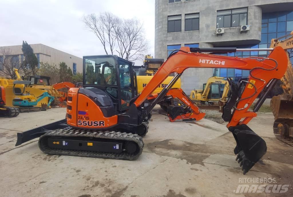 Hitachi ZX 55 حفارات صغيرة أقل من 7 طن (حفارات صغيرة)