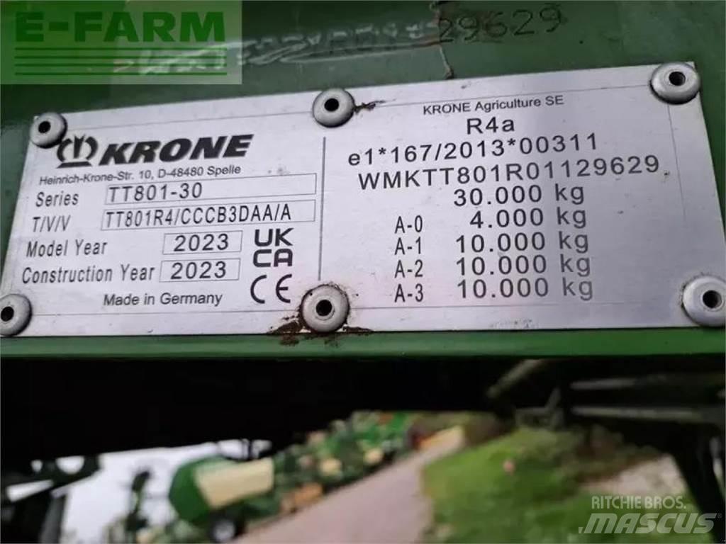 Krone gx 520 مقطورة حبوب