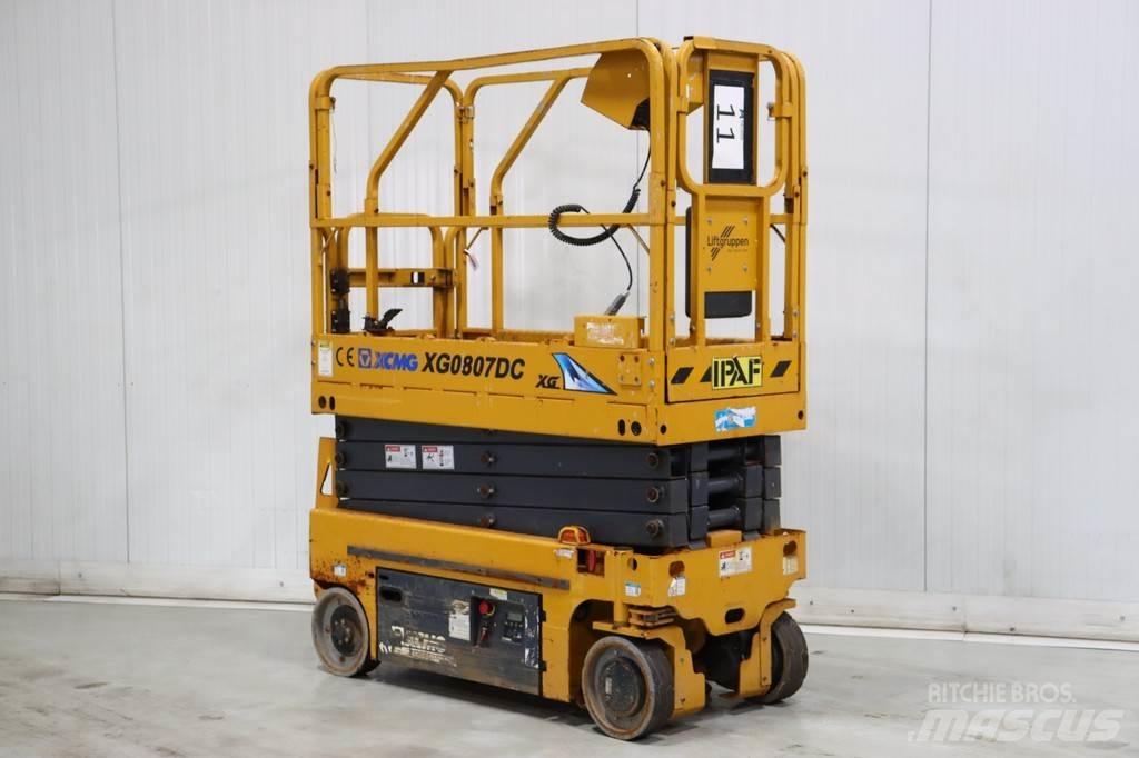 XCMG XG0807AC رافعات مقصية الشكل