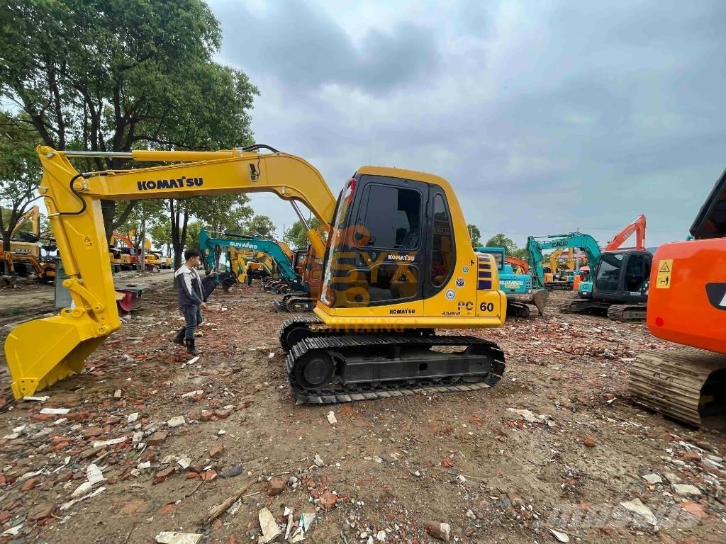 Komatsu PC 60 حفارات صغيرة أقل من 7 طن (حفارات صغيرة)