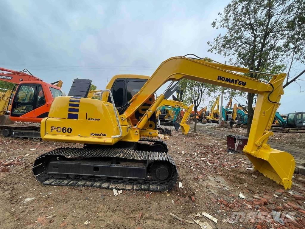 Komatsu PC 60 حفارات صغيرة أقل من 7 طن (حفارات صغيرة)