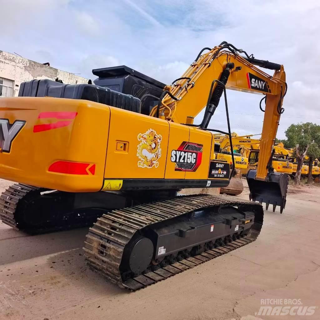 Sany 215C حفارات زحافة